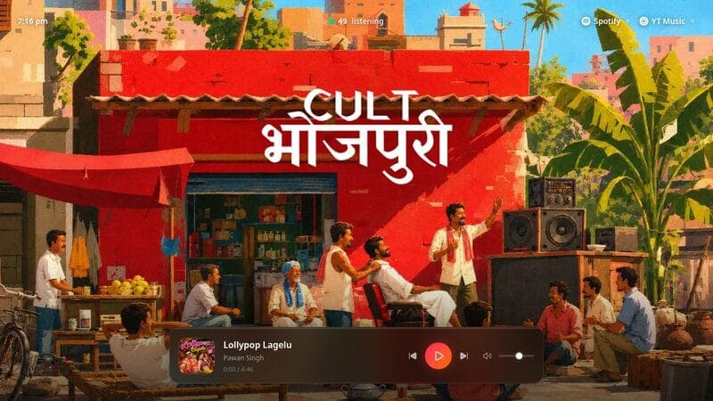 Bhojpuri Cult website screenshot