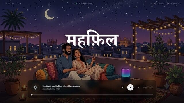 Mehfil website screenshot