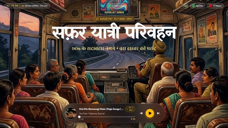 सफ़र FM (Highway) website screenshot